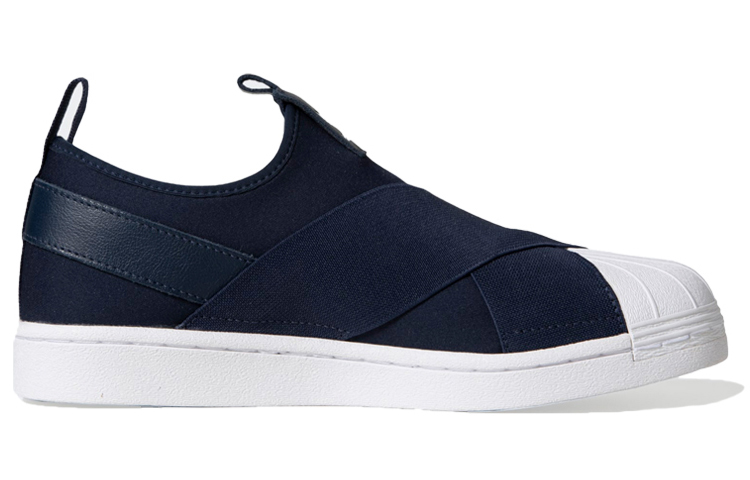 Order (W) adidas Originals Superstar Slip On ''Blau Weiß'' EX4624