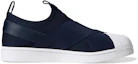 Order (W) adidas Originals Superstar Slip On ''Blau Weiß'' EX4624