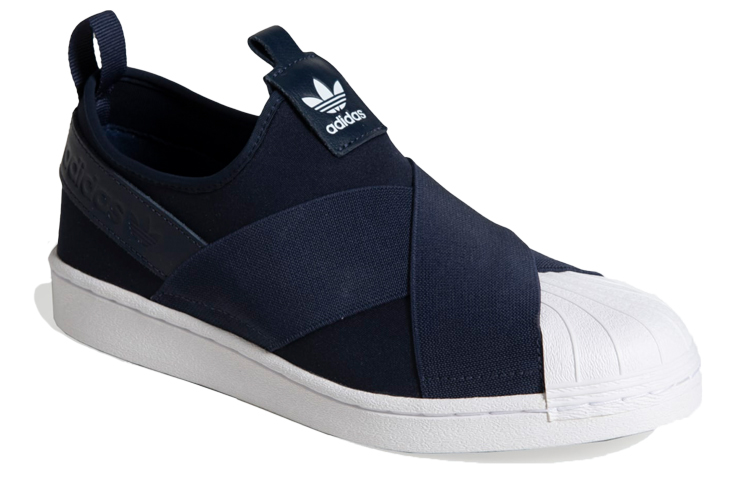 Lookbook (W) adidas Originals Superstar Slip On ''Blau Weiß'' EX4624