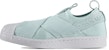 (W) adidas originals Superstar Slip-on Hijau 'Mint White' Kasut Perempuan Lelaki S76407