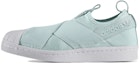 Buy (W) adidas originals Superstar Slip-on Hijau 'Mint White' Kasut Perempuan Lelaki S76407
