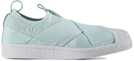 adidas originals Superstar Slip On 防滑耐磨 低筒 滑板鞋 女款 薄荷綠 Order adidas originals Superstar Slip On 防滑耐磨 低筒 滑板鞋 女款 薄荷綠