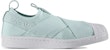 (W) adidas originals Superstar Slip-on Hijau 'Mint White' Kasut Perempuan Lelaki S76407