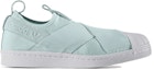 Order (W) adidas originals Superstar Slip-on Hijau 'Mint White' Kasut Perempuan Lelaki S76407