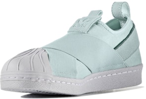 adidas originals Superstar Slip On 防滑耐磨 低筒 滑板鞋 女款 薄荷綠 Lookbook adidas originals Superstar Slip On 防滑耐磨 低筒 滑板鞋 女款 薄荷綠