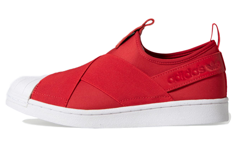 (Women) adidas originals Superstar Slip On 'Red White' EX4626
