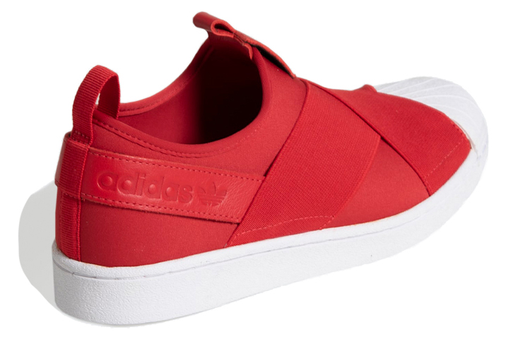 Shop (W) adidas Originals Superstar Slip On ''Rot Weiß'' EX4626