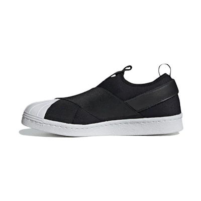 (W) adidas originals Superstar Slip-on 'White Black'