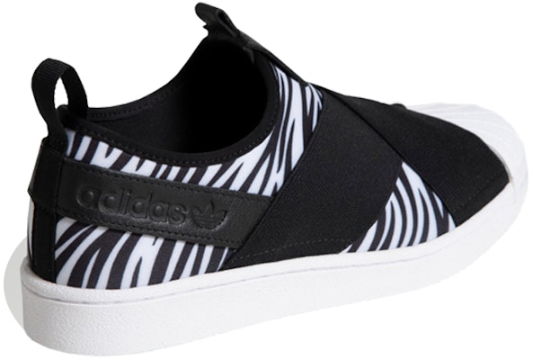 (W) adidas Originals Superstar Slip On Zebra Negro/Blanco EX4622 Shop (W) adidas Originals Superstar Slip On Zebra Negro/Blanco EX4622