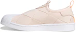 Buy (W) adidas Originals Superstar Slip On Schuhe Weiß Rosa Damen Sneakers FW3569
