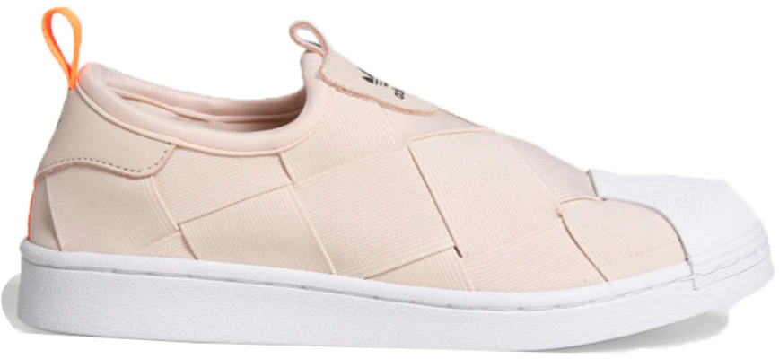 (W) adidas Originals Superstar Slip On Schuhe Weiß Rosa Damen Sneakers FW3569 Order (W) adidas Originals Superstar Slip On Schuhe Weiß Rosa Damen Sneakers FW3569
