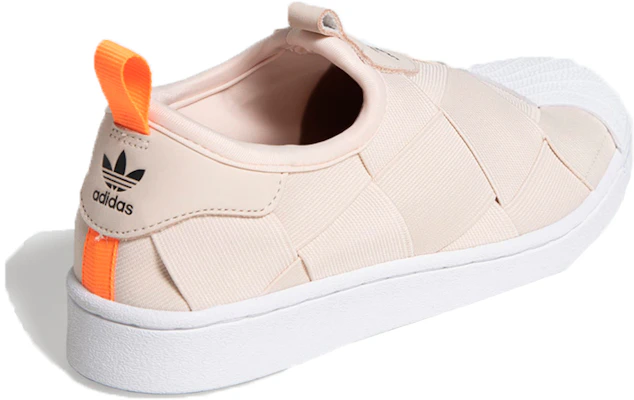 (W) adidas Originals Superstar Slip On Schuhe Weiß Rosa Damen Sneakers FW3569 Shop (W) adidas Originals Superstar Slip On Schuhe Weiß Rosa Damen Sneakers FW3569