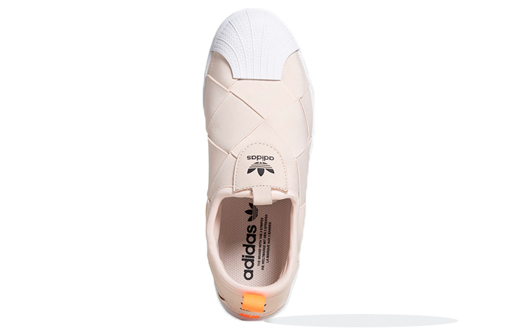 Purchase (W) adidas Originals Superstar Slip On Schuhe Weiß Rosa Damen Sneakers FW3569