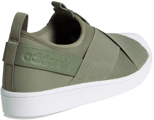 (W) adidas Originals Superstar Slip On Schoenen Groen ''Olive'' EY1119 Shop (W) adidas Originals Superstar Slip On Schoenen Groen ''Olive'' EY1119