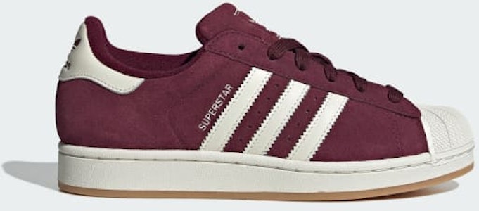 (W) Adidas Originals Superstar 運動鞋 酒紅/米白/米白 HQ4913 Buy (W) Adidas Originals Superstar 運動鞋 酒紅/米白/米白 HQ4913