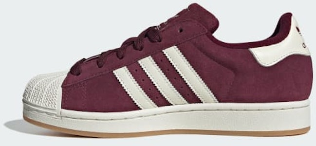 (W) Adidas Originals Superstar 運動鞋 酒紅/米白/米白 HQ4913 Details for (W) Adidas Originals Superstar 運動鞋 酒紅/米白/米白 HQ4913