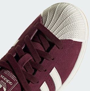 (W) Adidas Originals Superstar 運動鞋 酒紅/米白/米白 HQ4913 1