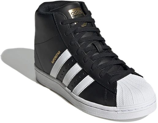 (W) 阿迪达斯 三叶草 Superstar Up '黑白' 女款高帮运动鞋 FW0117 Lookbook (W) 阿迪达斯 三叶草 Superstar Up '黑白' 女款高帮运动鞋 FW0117