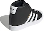 Shop (W) 阿迪达斯 三叶草 Superstar Up '黑白' 女款高帮运动鞋 FW0117