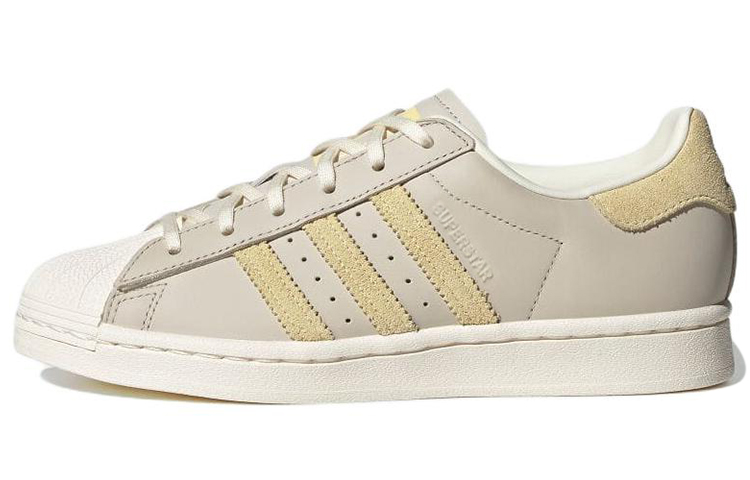 (W) adidas Originals Superstar Emmi Shoes 'Clear Brown Easy Yellow'