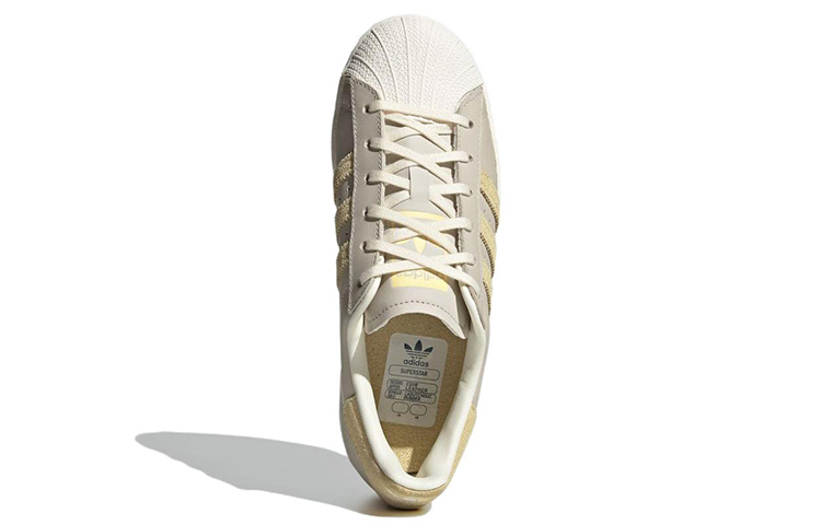 (W) adidas Originals Superstar Emmi Shoes 'Clear Brown Easy Yellow' 圖 5