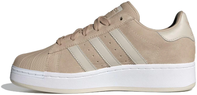 (W) adidas Originals Superstar XLG Baskets - Blanc Cassé Décontracté & Respirant. IE2989 Buy (W) adidas Originals Superstar XLG Baskets - Blanc Cassé Décontracté & Respirant. IE2989