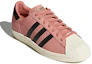Lookbook adidas originals Superstar 80s 低幫 球鞋 女款 粉黑