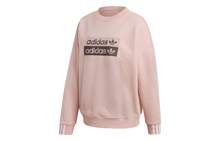 (Women) adidas Originals Sweatshirt Pullover Active Pink EC0746