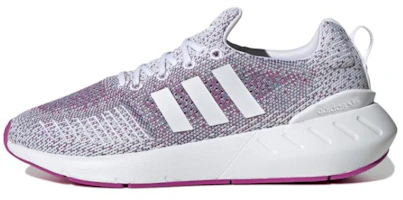 (Women) adidas Originals Swift Run 22 Shoes 'Grey / Fuchsia' GV7980 (Women) adidas Originals Swift Run 22 Shoes 'Grey / Fuchsia' GV7980