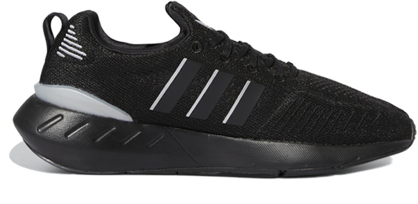 Women adidas Originals Swift Run Black Shock Absorption