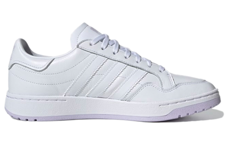 (W) adidas originals Team Court 'Cloud White Purple Tint' 圖 2
