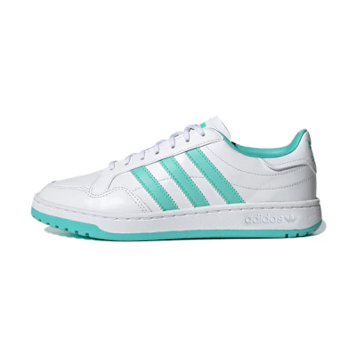 (W) adidas originals Team Court 'White Blue'
