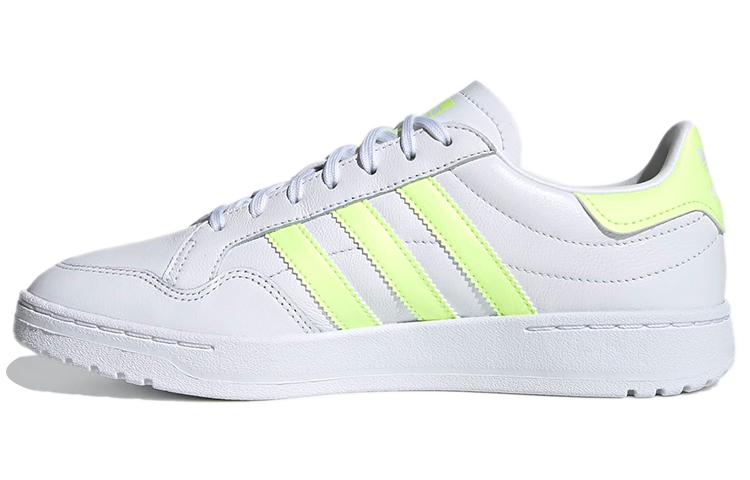 Buy (W) アディダス オリジナルス チームコート 白黄 FW5072