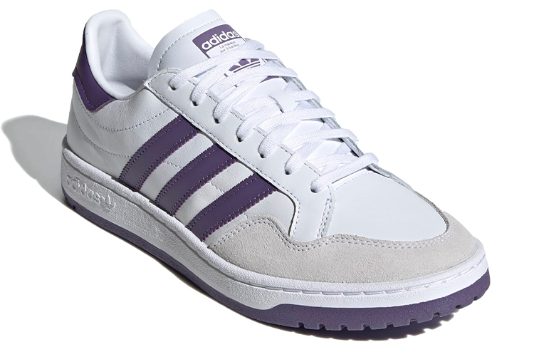 (W) adidas originals Team Court 'Purple White Gray' 圖 3