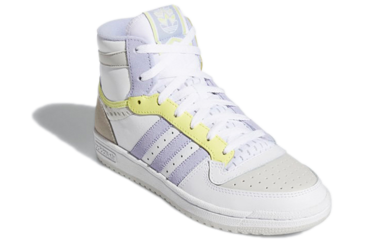 (W) adidas Originals Top Ten RB 'White Purple Yellow' 圖 3
