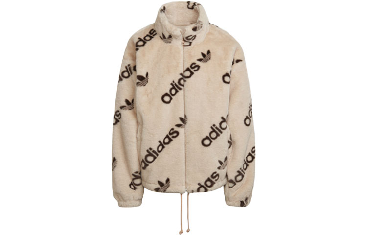 Order (W) adidas Originals 三葉草紅粉色抓毛外套嘻哈街頭風 HM4884