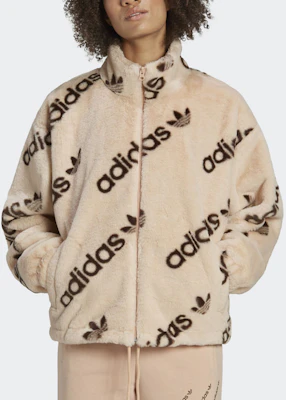 (W) adidas Originals 三葉草紅粉色抓毛外套嘻哈街頭風 HM4884 Lookbook (W) adidas Originals 三葉草紅粉色抓毛外套嘻哈街頭風 HM4884