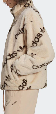 (W) adidas Originals 三葉草紅粉色抓毛外套嘻哈街頭風 HM4884 Purchase (W) adidas Originals 三葉草紅粉色抓毛外套嘻哈街頭風 HM4884