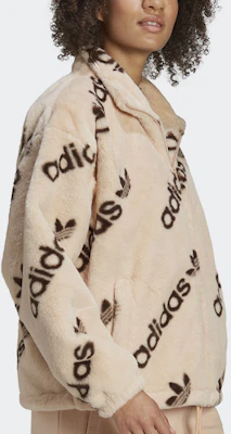 (W) adidas Originals 三葉草紅粉色抓毛外套嘻哈街頭風 HM4884 Details for (W) adidas Originals 三葉草紅粉色抓毛外套嘻哈街頭風 HM4884