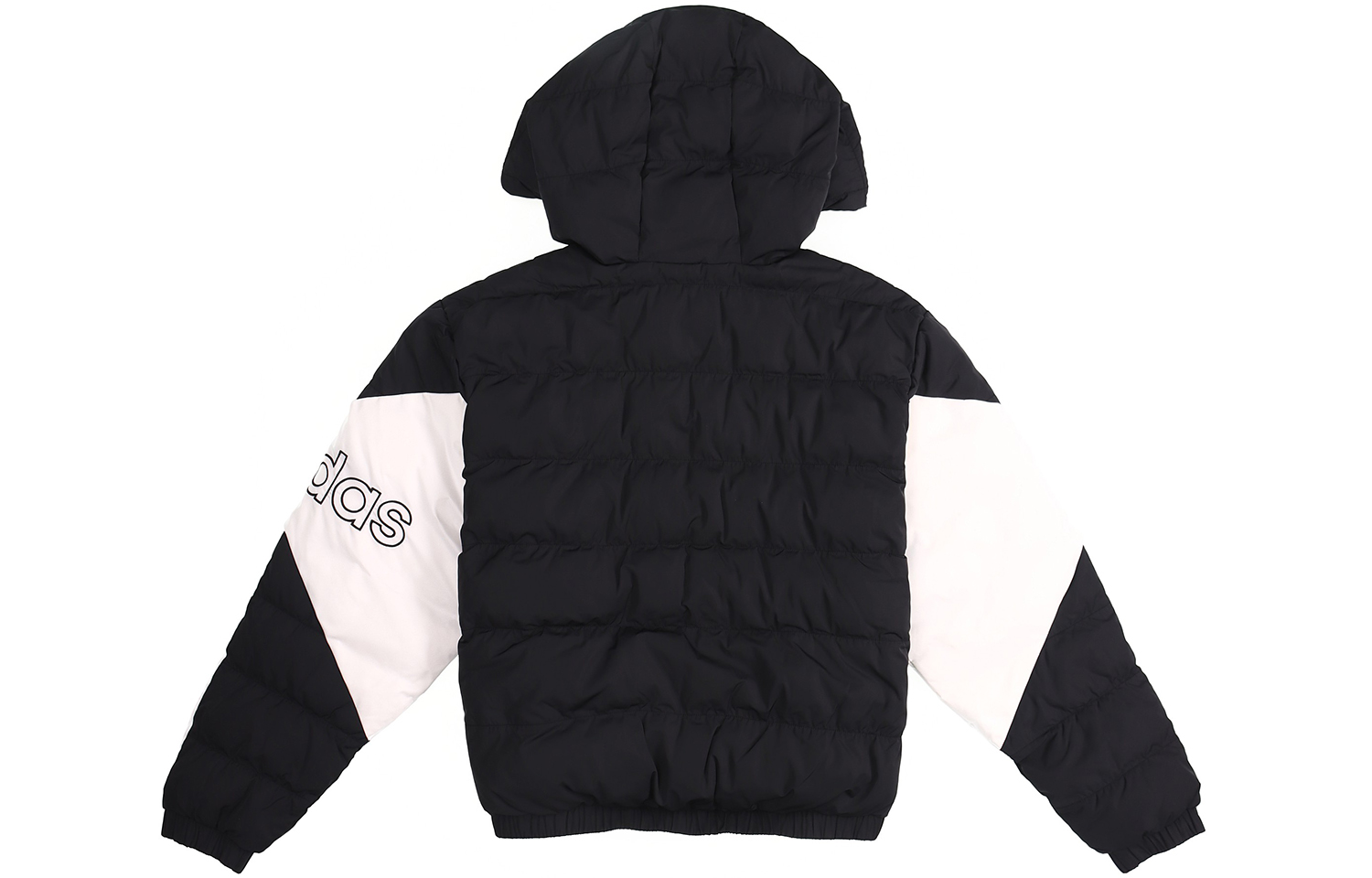 Lookbook (W) アディダス オリジナルス トレフォイル ショート パファージャケット 冬 ブラック FL0036