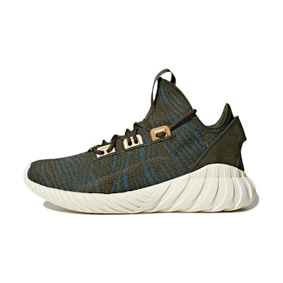 (W) adidas Originals Tubular Doom Sock 'Green Yellow'