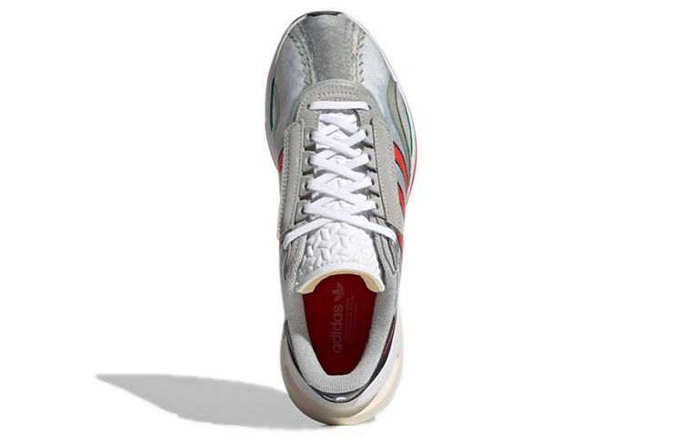 (W) adidas Originals Valerance 'Grey Red White' 圖 5