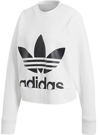 women-adidas-originals-white-crewneck-pullover-sweater-long-sleeve-logo-ec-5777