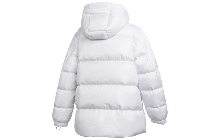 Lookbook (W) 阿迪达斯原创 白色双标羽绒服 - 冬季保暖 GE0985