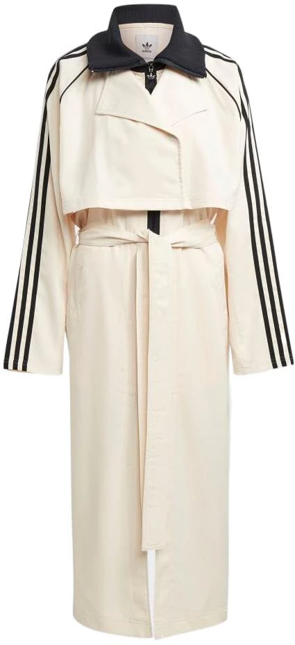 women-adidas-originals-white-long-trench-coat-with-side-stripes-and-waist-tie-ic-5588