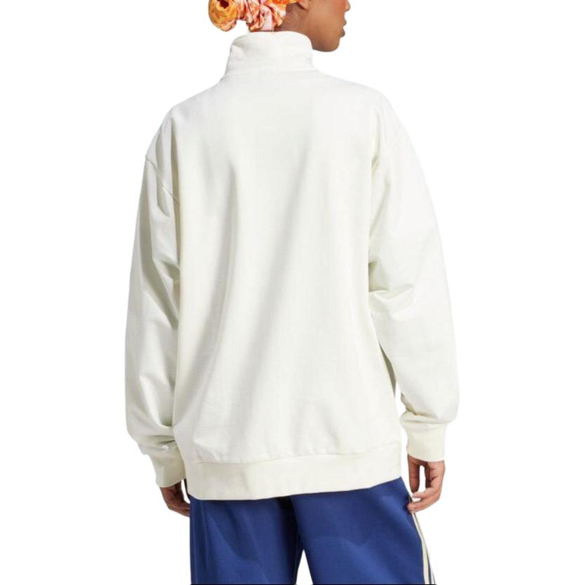 (Women) adidas Originals White Retro Track Jacket with Striped Logo Print IR7471 圖 5