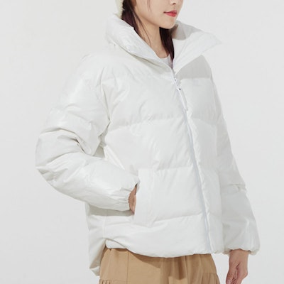 (W) 阿迪达斯Originals冬季羽绒外套白色-防水保暖防风. HB8609 Details for (W) 阿迪达斯Originals冬季羽绒外套白色-防水保暖防风. HB8609