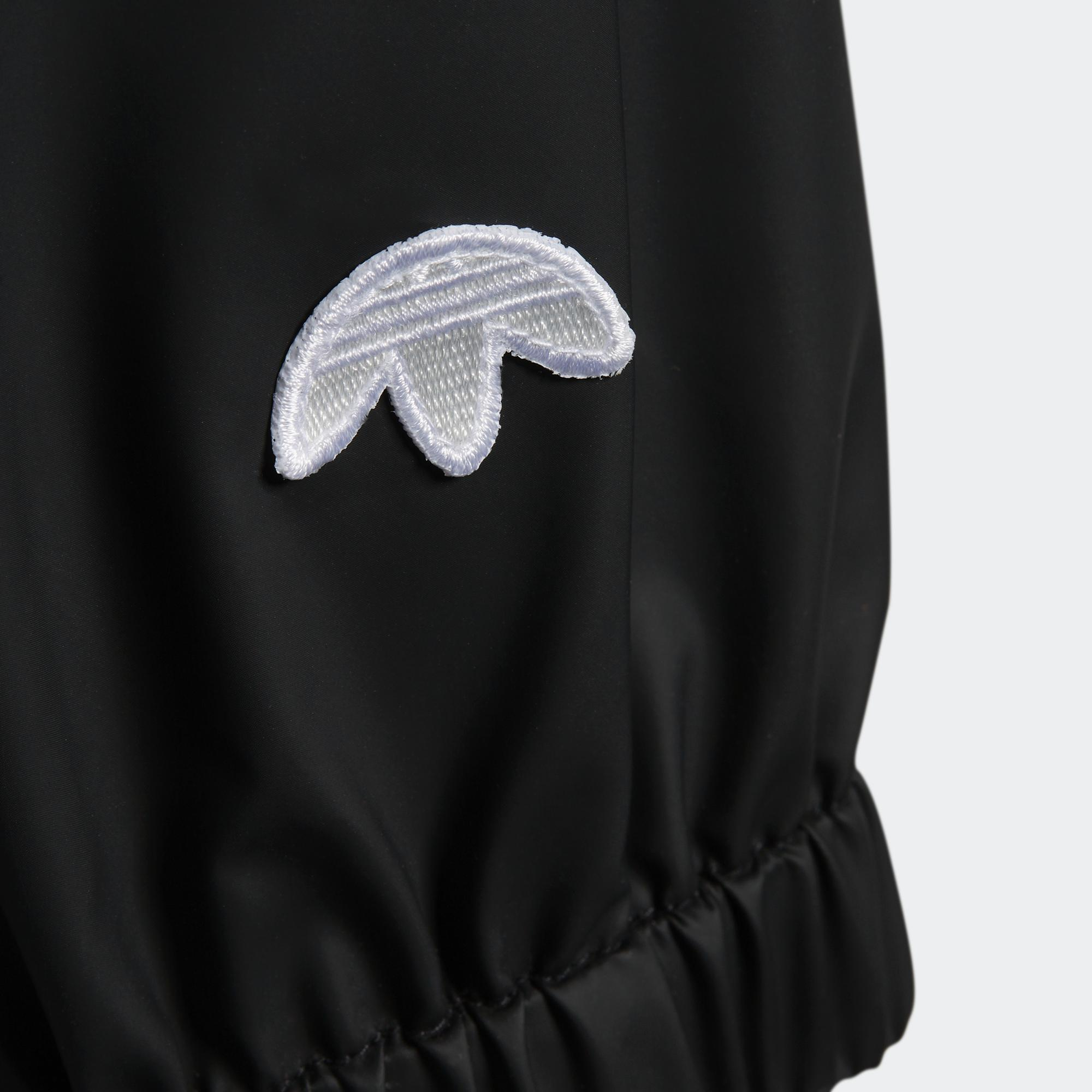 (Women) adidas Originals AW Logo Print Drawstring Jacket - Black FI6972 圖 6