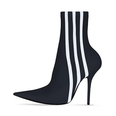 (W) Adidas Balenciaga Knife Bootie 'Black White'