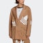 Lookbook (W) adidas Originals x Dry Clean Only 米白印花Logo長袖西裝外套 女款 H59041
